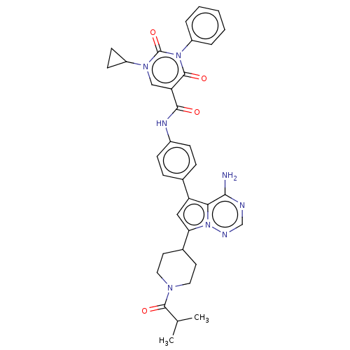 Chemical structure of BindingDB Monomer ID 397076