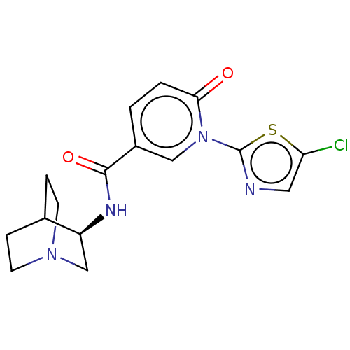 Chemical structure of BindingDB Monomer ID 397134