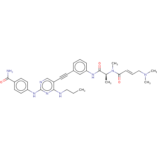 Chemical structure of BindingDB Monomer ID 397419