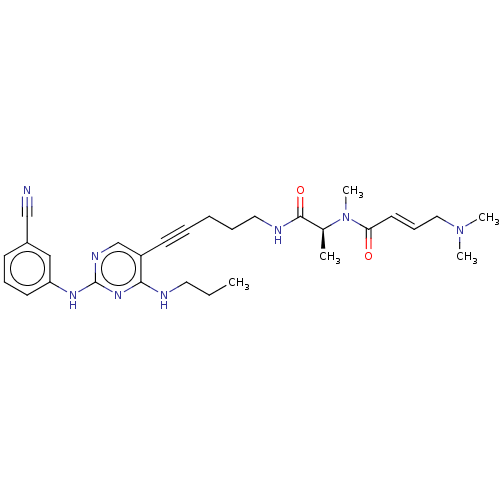 Chemical structure of BindingDB Monomer ID 397423