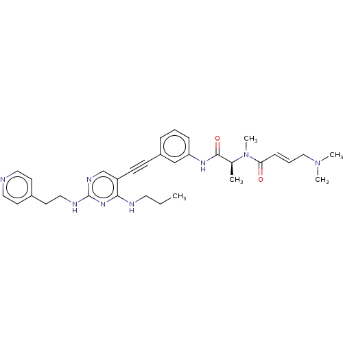 Chemical structure of BindingDB Monomer ID 397425