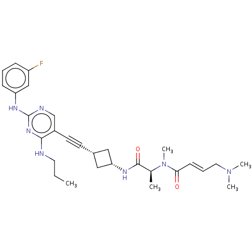 Chemical structure of BindingDB Monomer ID 397429