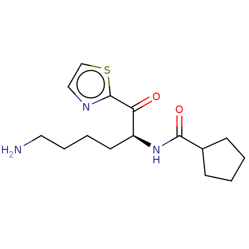 Chemical structure of BindingDB Monomer ID 397463