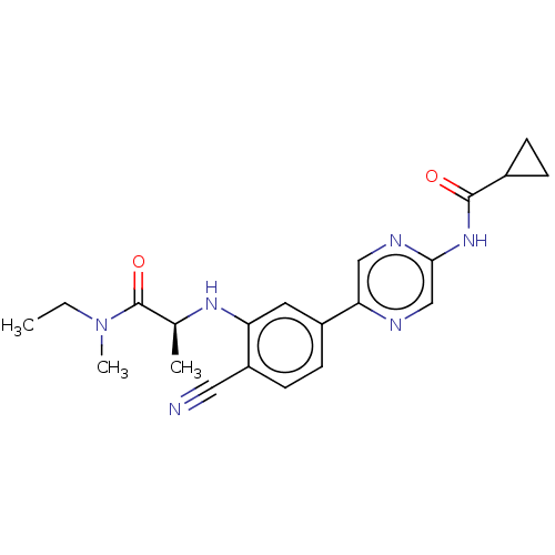Chemical structure of BindingDB Monomer ID 397643