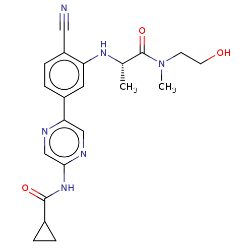 Chemical structure of BindingDB Monomer ID 397650