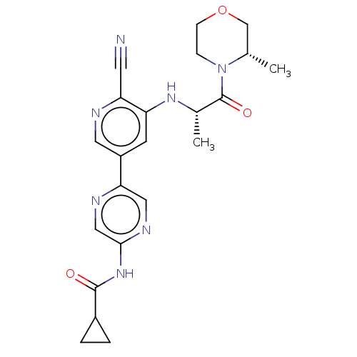 Chemical structure of BindingDB Monomer ID 397722