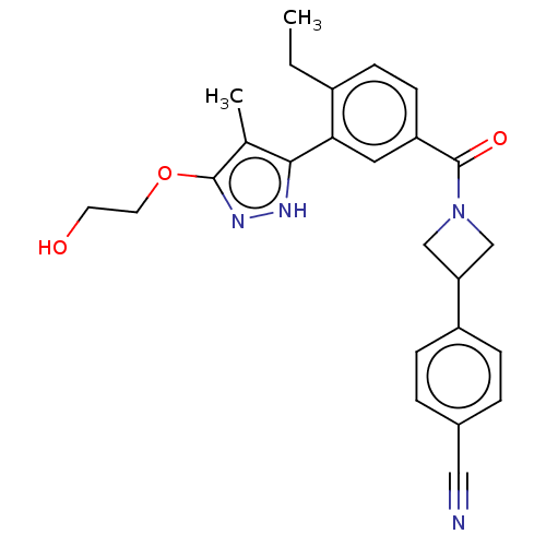 Chemical structure of BindingDB Monomer ID 397787