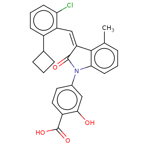 Chemical structure of BindingDB Monomer ID 398039