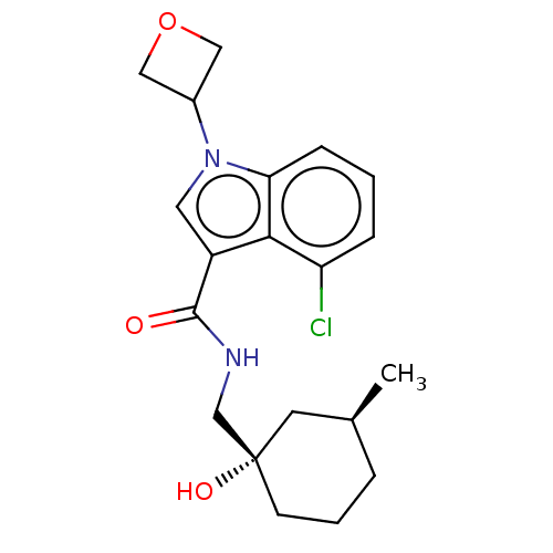 Chemical structure of BindingDB Monomer ID 398154