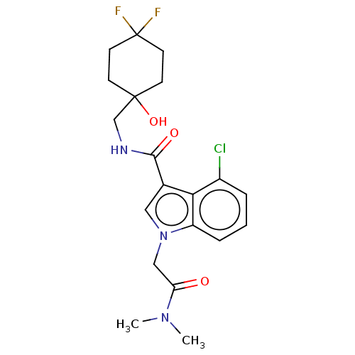 Chemical structure of BindingDB Monomer ID 398261