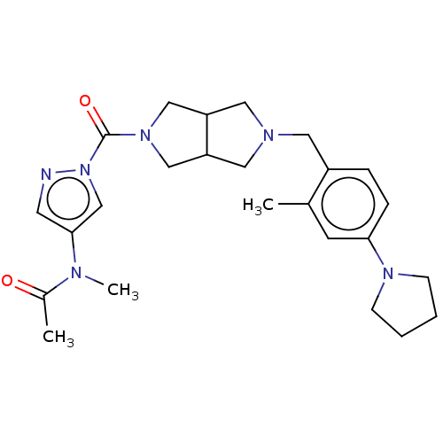 Chemical structure of BindingDB Monomer ID 399814