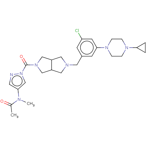 Chemical structure of BindingDB Monomer ID 399834