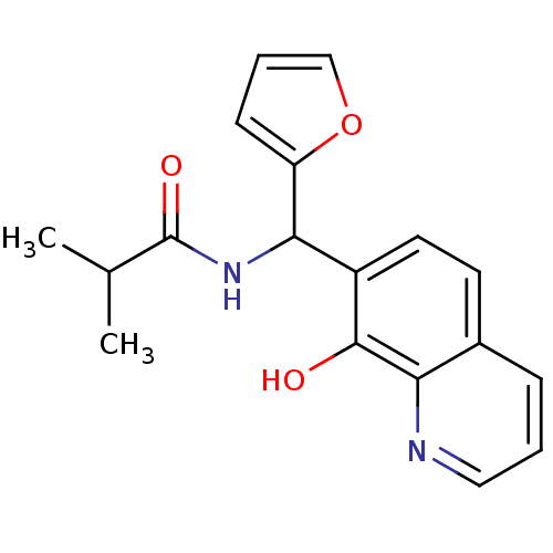Chemical structure of BindingDB Monomer ID 40395