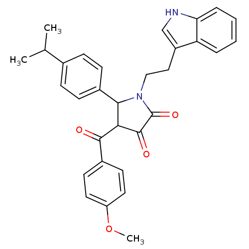Chemical structure of BindingDB Monomer ID 40445