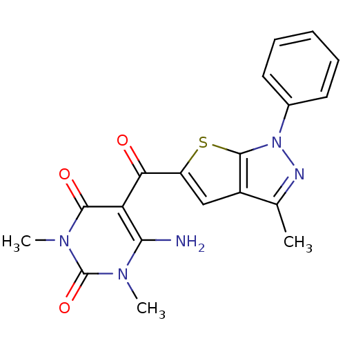 Chemical structure of BindingDB Monomer ID 40500