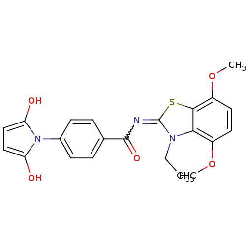 Chemical structure of BindingDB Monomer ID 40537