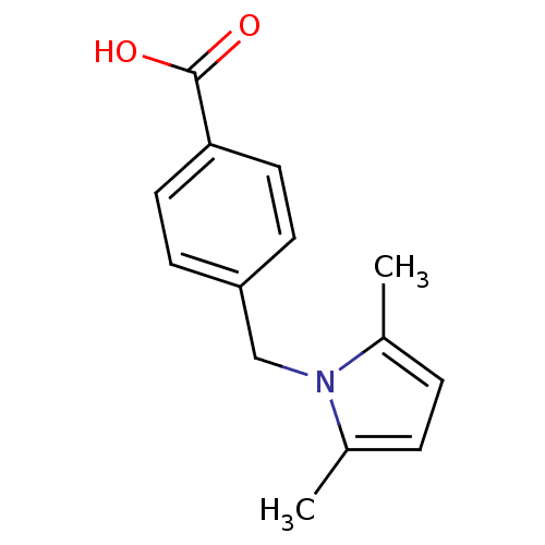 Chemical structure of BindingDB Monomer ID 40590