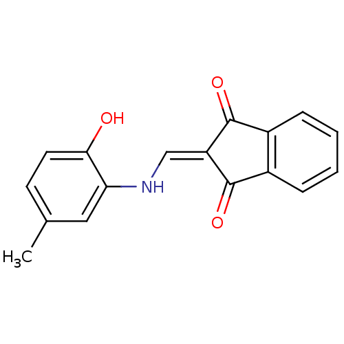 Chemical structure of BindingDB Monomer ID 40657