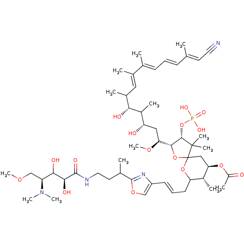 Chemical structure of BindingDB Monomer ID 40780