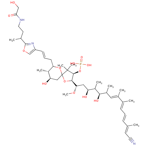 Chemical structure of BindingDB Monomer ID 40782