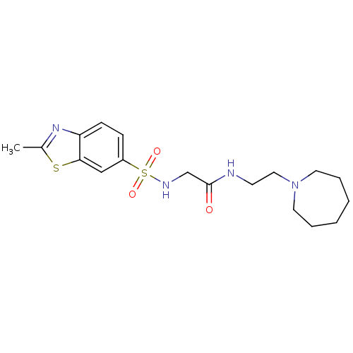 Chemical structure of BindingDB Monomer ID 41165