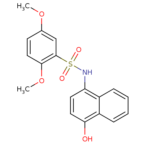 Chemical structure of BindingDB Monomer ID 41255
