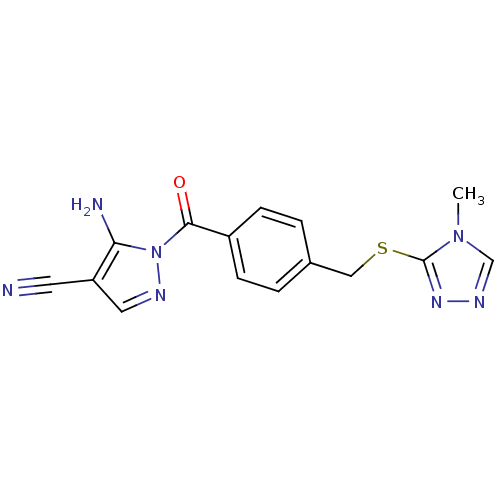 Chemical structure of BindingDB Monomer ID 41387