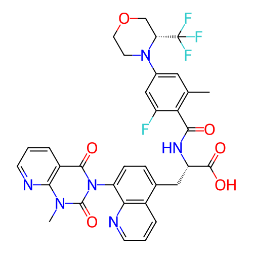 Chemical structure of BindingDB Monomer ID 41639
