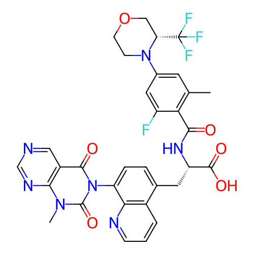 Chemical structure of BindingDB Monomer ID 41642