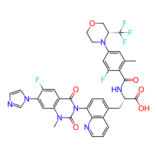 Chemical structure of BindingDB Monomer ID 41662