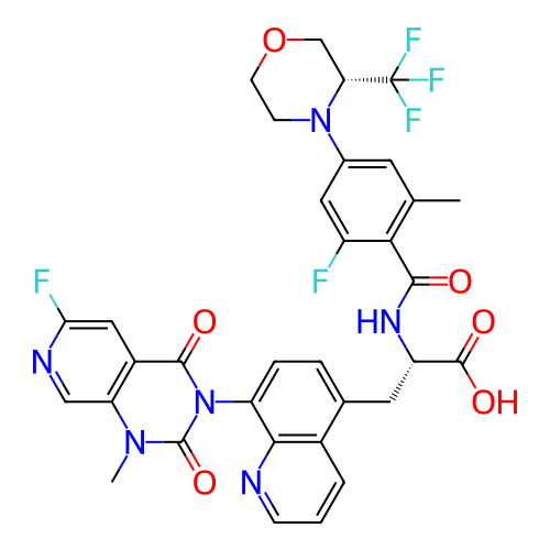 Chemical structure of BindingDB Monomer ID 41664