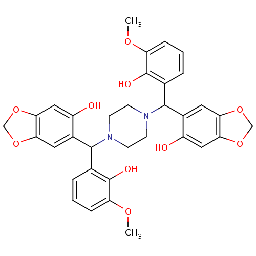 Chemical structure of BindingDB Monomer ID 41974