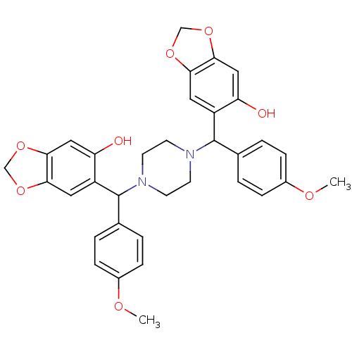 Chemical structure of BindingDB Monomer ID 41976