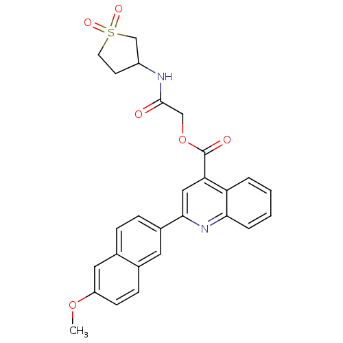Chemical structure of BindingDB Monomer ID 42261