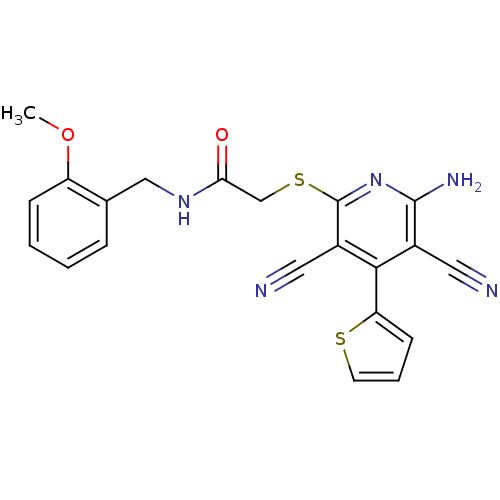 Chemical structure of BindingDB Monomer ID 43011