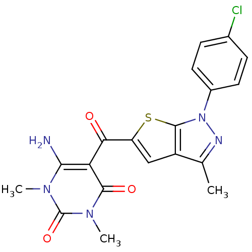 Chemical structure of BindingDB Monomer ID 43020