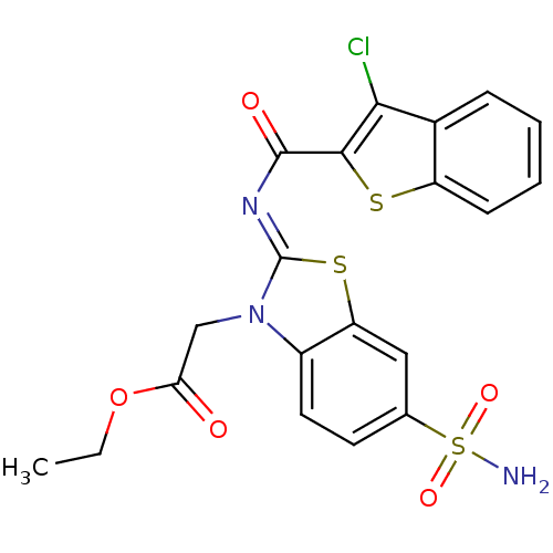 Chemical structure of BindingDB Monomer ID 43091