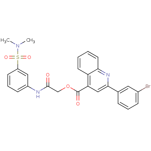 Chemical structure of BindingDB Monomer ID 43104