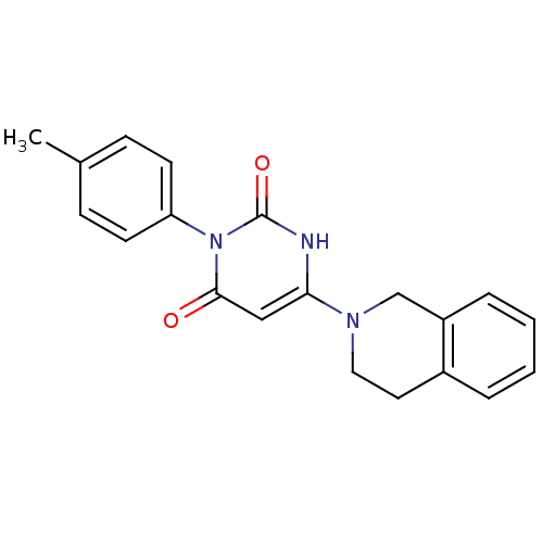 Chemical structure of BindingDB Monomer ID 43245