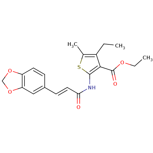 Chemical structure of BindingDB Monomer ID 43264