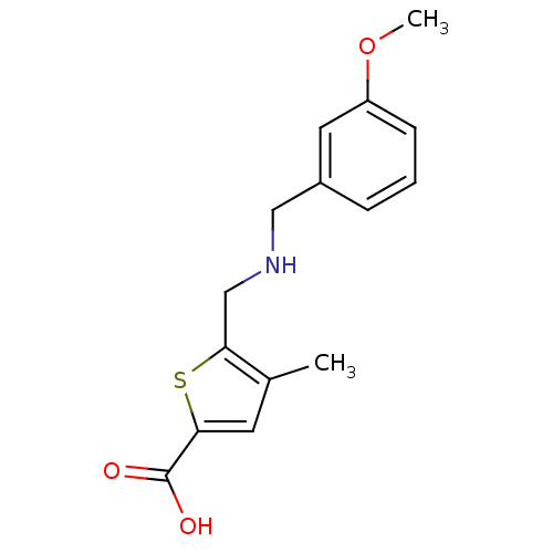 Chemical structure of BindingDB Monomer ID 43279
