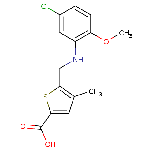 Chemical structure of BindingDB Monomer ID 43282