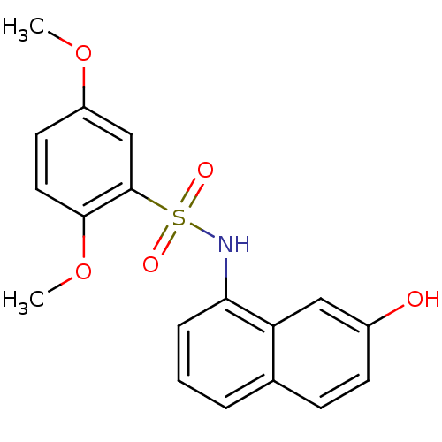 Chemical structure of BindingDB Monomer ID 43291