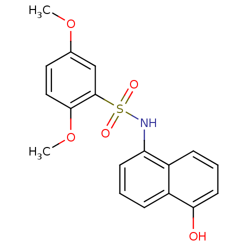 Chemical structure of BindingDB Monomer ID 43292