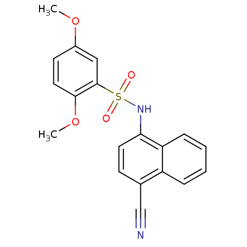 Chemical structure of BindingDB Monomer ID 43293