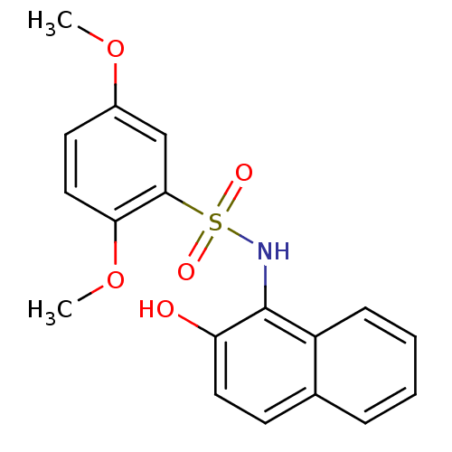 Chemical structure of BindingDB Monomer ID 43294