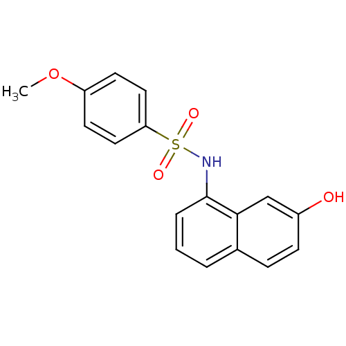 Chemical structure of BindingDB Monomer ID 43301