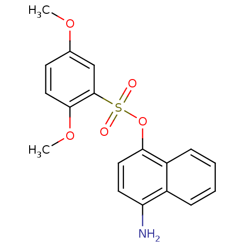 Chemical structure of BindingDB Monomer ID 43303