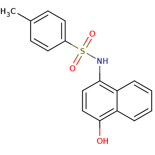 Chemical structure of BindingDB Monomer ID 43307