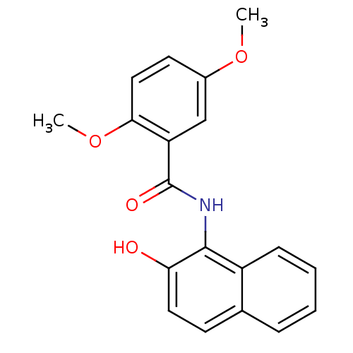 Chemical structure of BindingDB Monomer ID 43317
